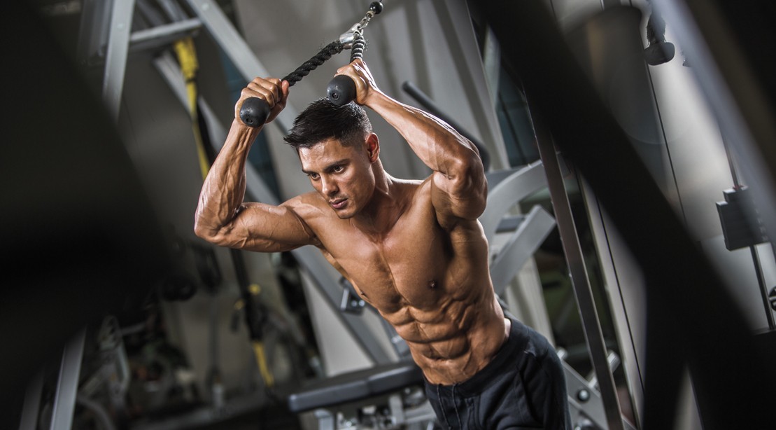 Gập bụng với máy