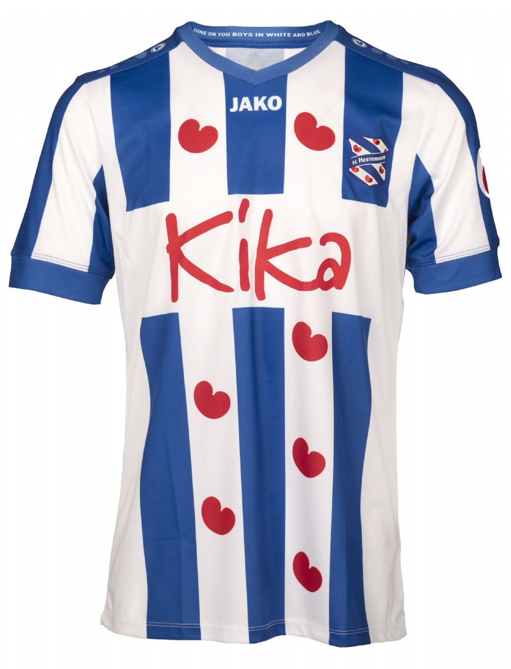 Áo đấu của SC Heerenveen hoàn toàn không có nhà tài trợ.