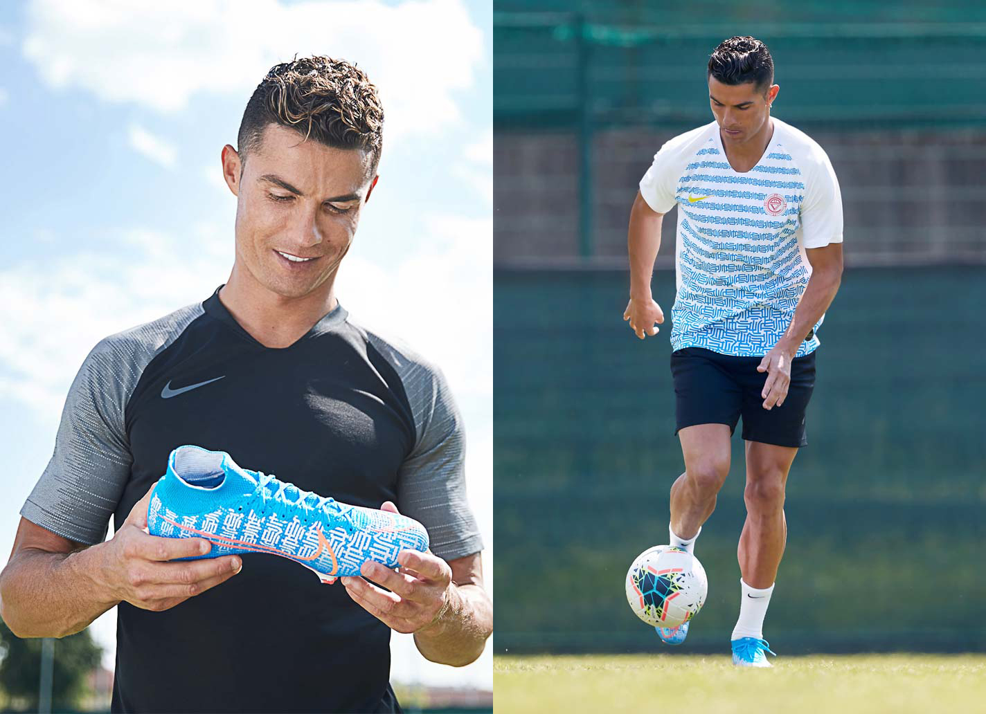 Giày đá bóng Nike mang thương hiệu riêng của CR7.