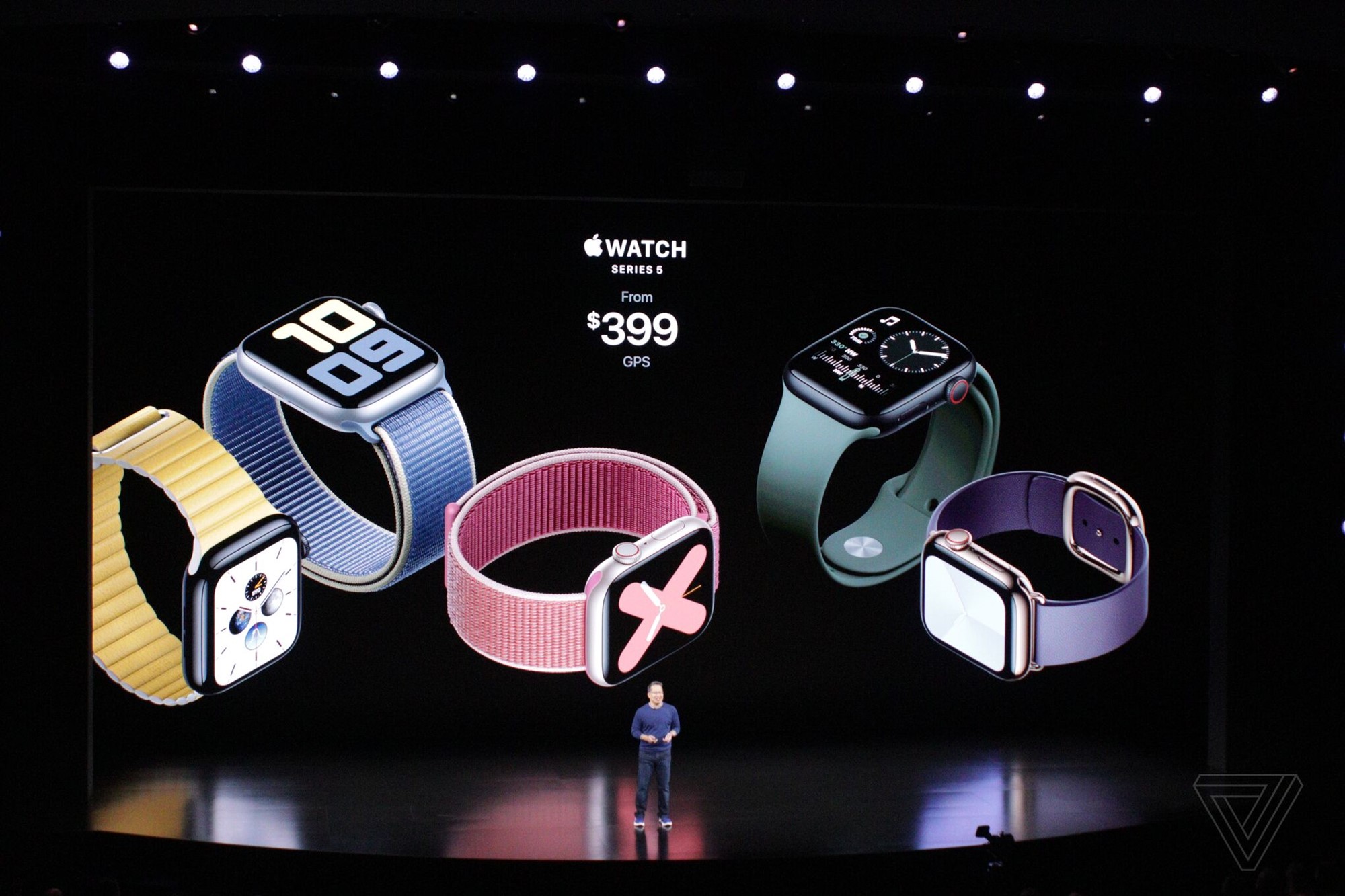 Giá bán Apple Watch Series 5 bắt đầu từ 399 USD