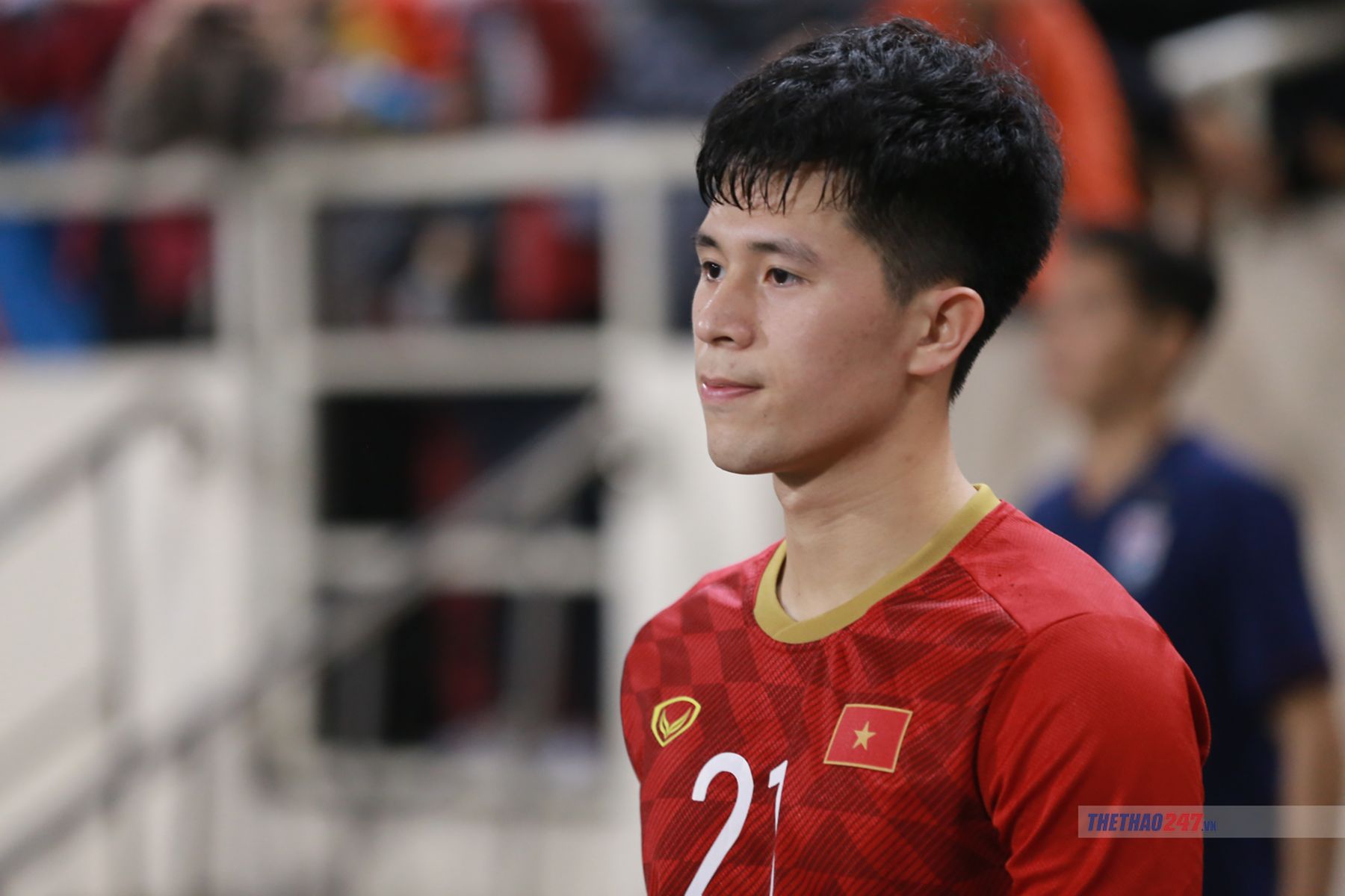 Trung vệ Trần Đình Trọng đã trở lại đội hình xuất phát của U23 Việt Nam Đình Trọng