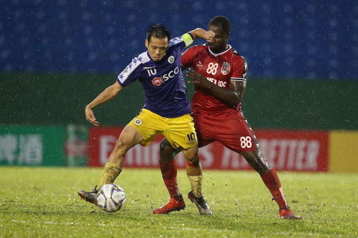 Hà Nội đã có trận đấu khó khăn trên sân của Bình Dương Chung kết AFC Cup