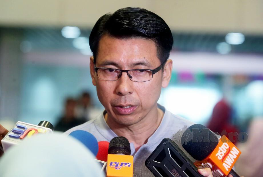 HLV trưởng ĐT Malaysia - ông Tan Cheng Hoe Malaysia