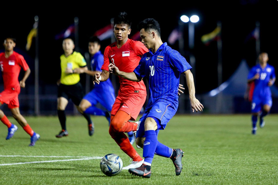 U22 Thái Lan có khả năng bị loại ngay từ vòng bảng SEA Games năm nay