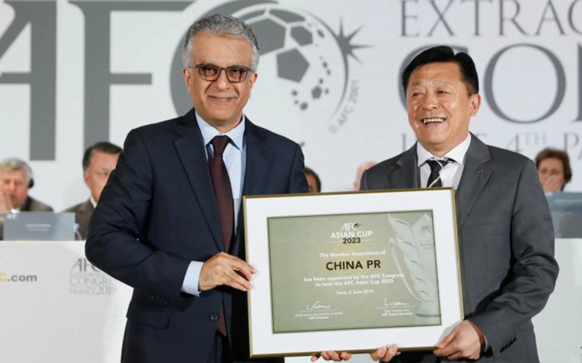 Chủ tịch AFC công nước giành quyền đăng cai VCK Asian Cup 2023