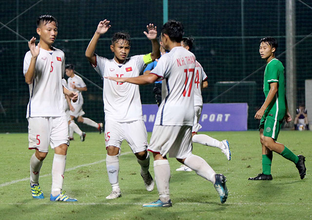 U16 Việt Nam đã chơi tốt ở trận này