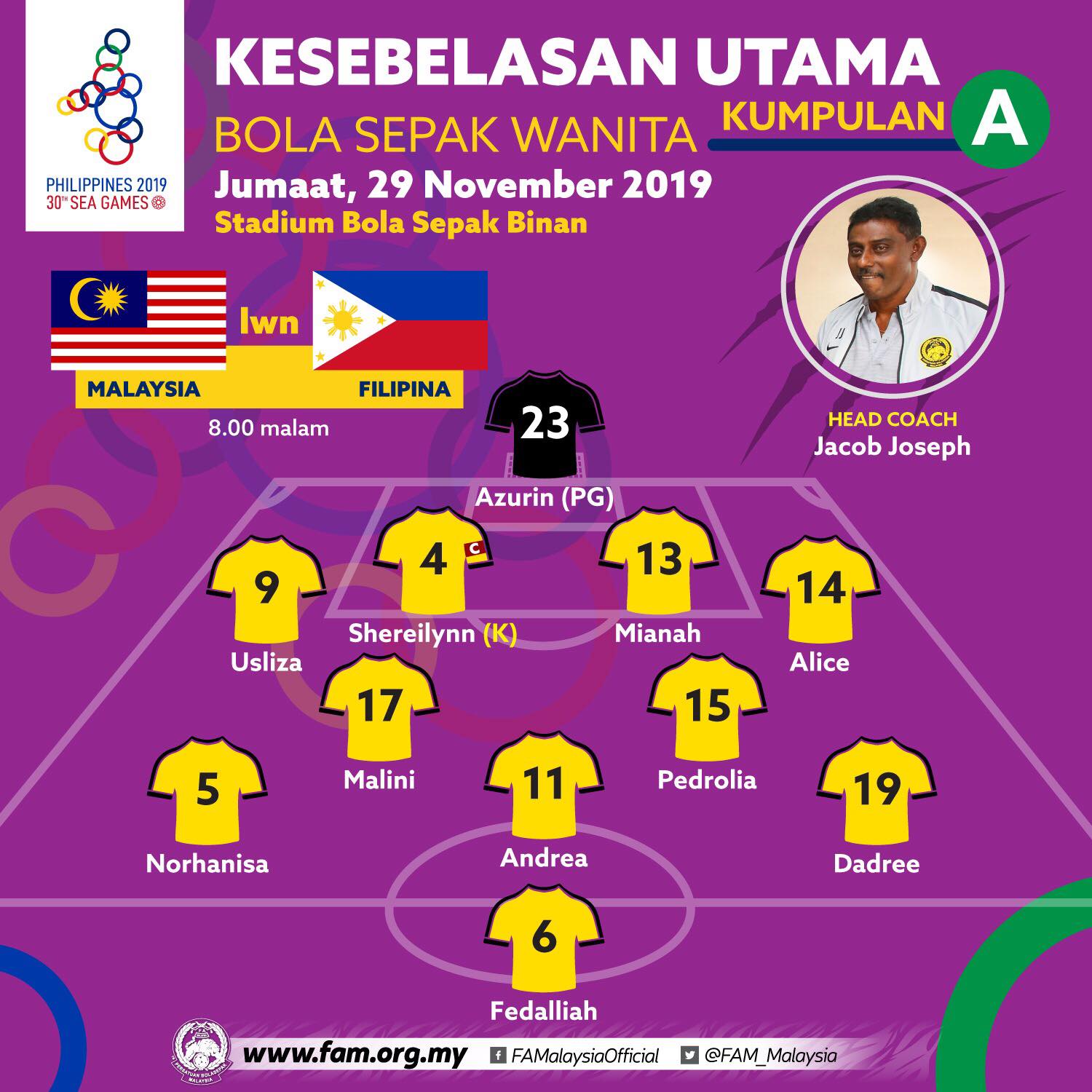 Đội hình Malaysia