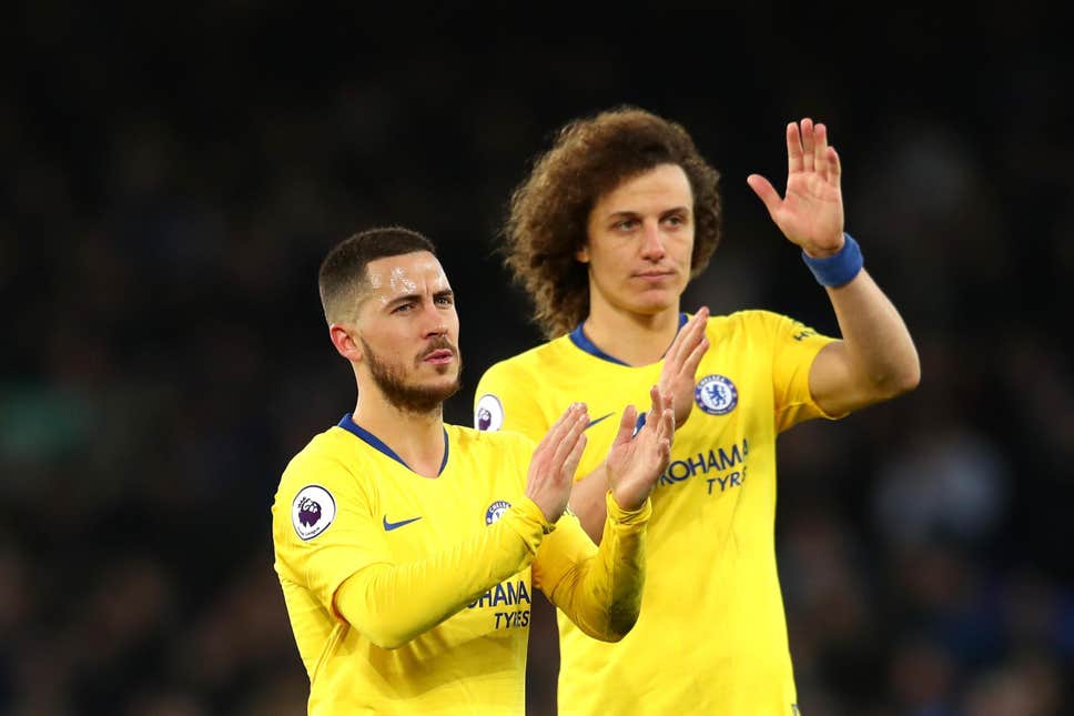 Hazard và David Luiz, hai tổn thất lớn của Chelsea David Luiz, Hazard, Chelsea