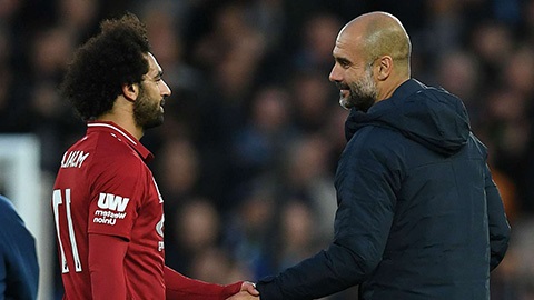 Salah phản pháo Guardiola Salah, Mohamed Salah, Pep Guardiola, Pep, Guardiola, Liverpool, Manchester City