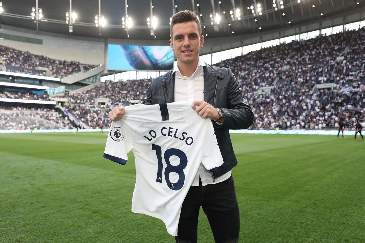 Lo Celso mặc áo số 18 tại Tottenham Lo Celso, Tottenham