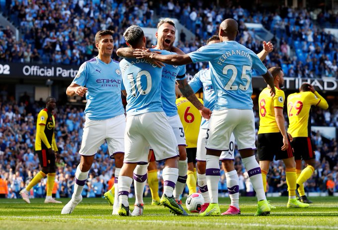 Man City đại thắng Watford. Ảnh: Getty Cup Liên đoàn Anh, Carabao Cup, Ngoại hạng Anh, bóng đá Anh, MU, Man Utd, Liverpool, Man City, Chelsea, Arsenal, MU vs, MU vs Rochdale,