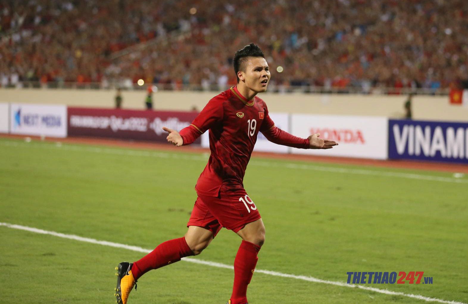 Quang Hải giúp Việt Nam thắng Malaysia. Vòng loại World Cup 2022, quang hải, việt nam, fifa, malaysia