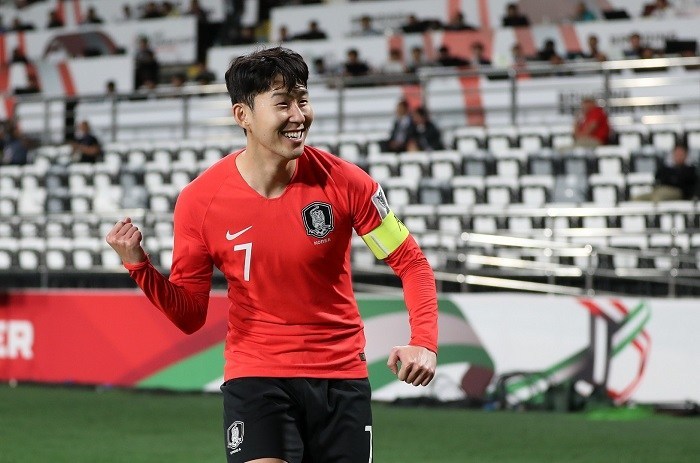 Son Heung-min và đồng đội có chiến thắng 8 sao. Ảnh: Yonhap Vòng loại World Cup 2022, quang hải, việt nam, fifa, malaysia