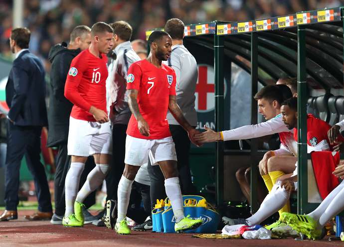 Trận đấu bị gián đoạn vì phân biệt chủng tộc. Ảnh: Getty Kết quả Bulgaria vs Anh, Bulgaria vs Anh, Bulgaria, Anh, Vòng loại EURO 2020