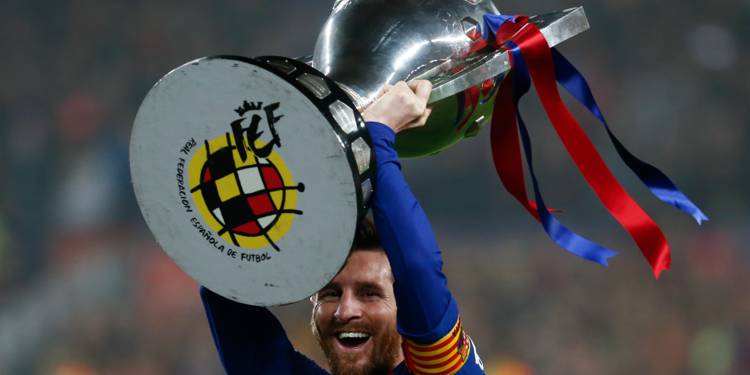 Với Messi, đá Liga là hình thức giải tỏa sau những giây phút Champions League căng thẳng. Ảnh: Marca messi, lionel messi, giày vàng, la liga, c1, champions league, messi giành chiếc giày vàng