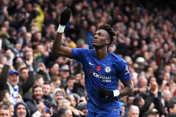 Abraham mở tỷ số. Ảnh: Getty Kết quả Chelsea vs Crystal Palace, Chelsea vs Crystal Palace, Chelsea, Crystal Palace, ngoại hạng anh