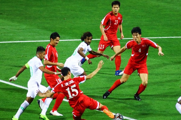 Triều Tiên bất ngờ thua Turkmenistan. Ảnh: AFC kết quả Turkmenistan vs Triều Tiên, Turkmenistan vs Triều Tiên, Turkmenistan, Triều Tiên, vòng loại world cup 2022