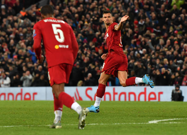 Lovren gỡ hòa cho Liverpool. Ảnh: Getty Kết quả Liverpool vs Napoli, Liverpool, Napoli, cup c1, champions league