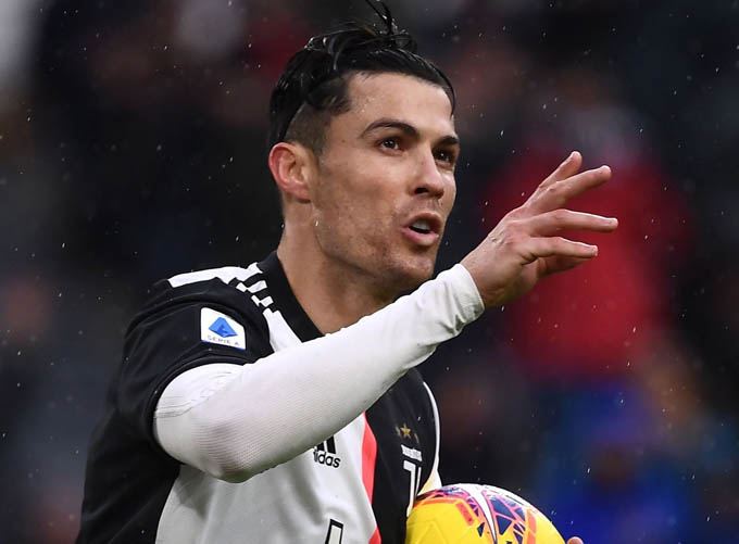 Ronaldo ghi bàn cho Juventus. Ảnh: Getty Juventus vs Sassuolo, ronaldo, serie a