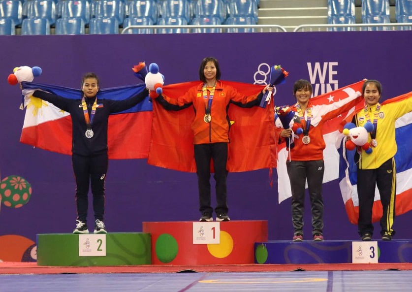 Môn vật đem về nhiều huy chương vàng. Ảnh: VOV