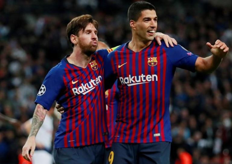 Luis Suarez, Barcelona, Lionel Messi, la liga, suarez chấn thương