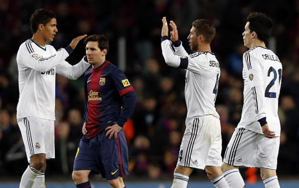 Raphael Varane, Real Madrid, Barcelona, Lionel Messi, barca, la liga