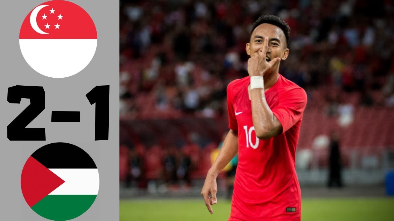 Singapore bất người giành chiến thắng trước Palestine Singapore 2-1 Palestine, vòng loại World Cup 2022