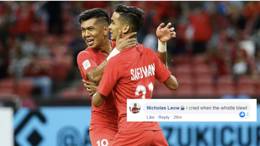 CĐV Singapore: 'Tôi đã khóc khi trận đấu kết thúc' Singapore 2-1 Palestine, vòng loại World Cup 2022