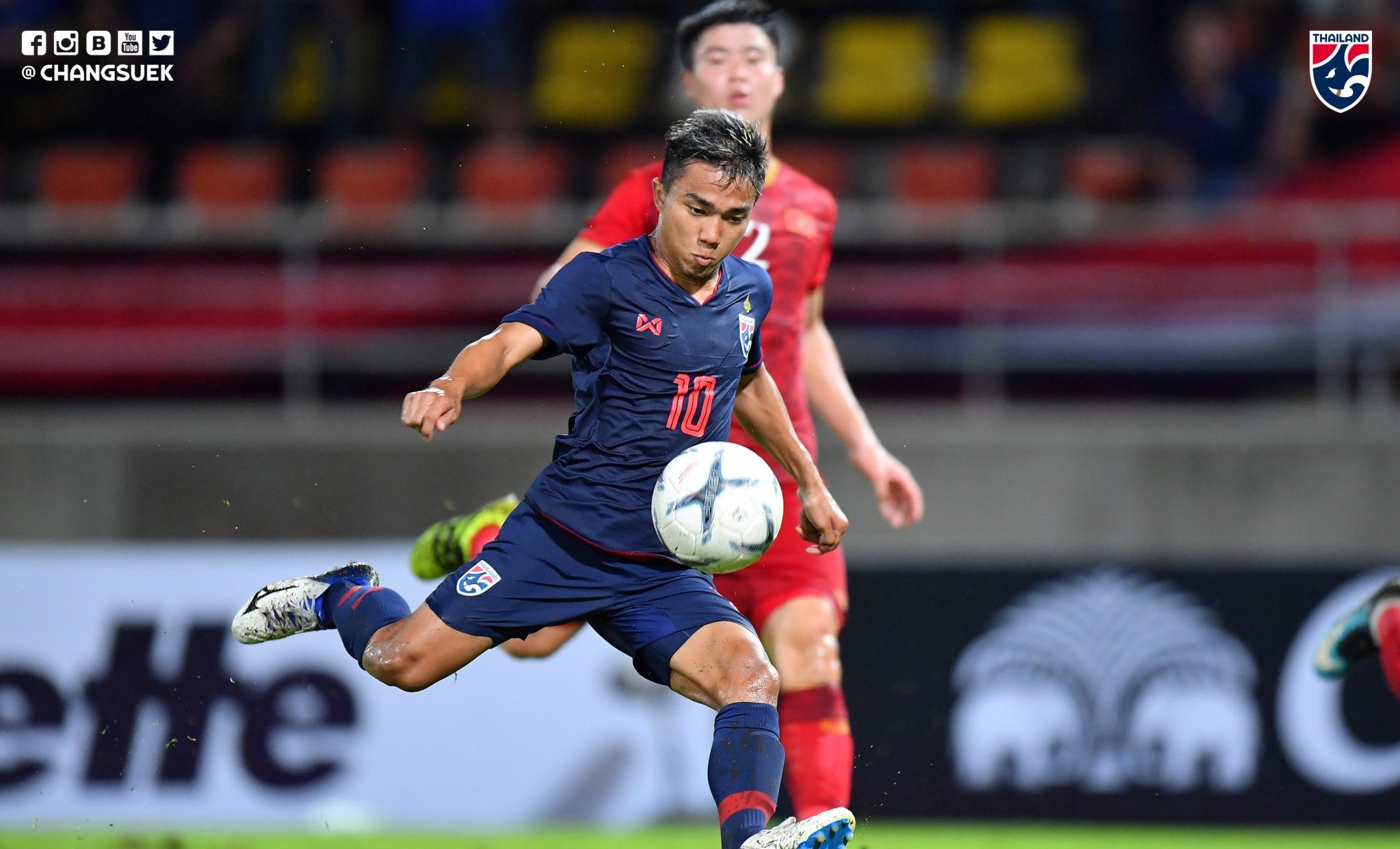 Chanathip Songkrasin không thể tham dự vì chấn thương Thái Lan, ĐT Thái Lan công bố danh sách, Vòng loại world cup 2022, HLV Akira Nishino, Chanathip