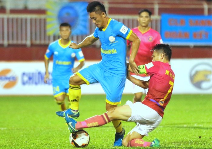 Rất may cho Thanh Hóa khi Khánh Hòa chỉ có 1 điểm trước Sài Gòn FC CLB Thanh Hóa, Khánh Hòa BVN, CLB Viettel, Mai Xuân Hợp, BXH V-League 2019, kết quả vòng 25 vleague