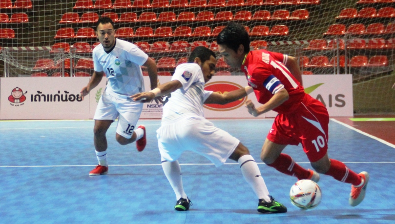 Myanmar dễ dàng có chiến thắng trong ngày ra quân Kết quả Futsal Myanmar vs Futsal Timor Leste, Futsal Myanmar 5-1 Futsal Timor Leste, Futsal ĐNÁ 2019
