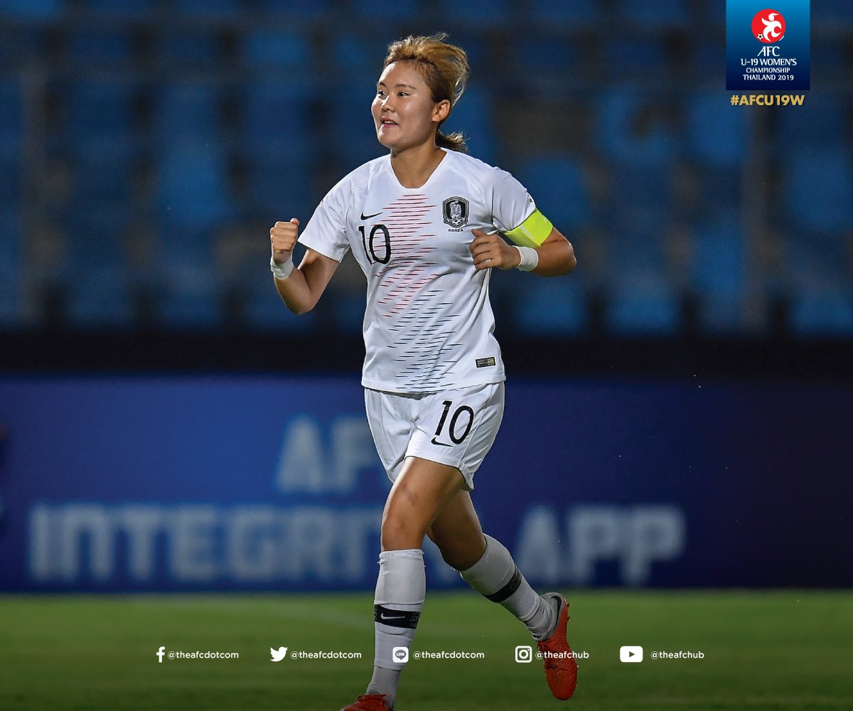 Kang Ji Woo là cầu thủ thi đấu xuất sắc nhất trận đấu Kết quả U19 nữ Hàn Quốc vs U19 nữ Trung Quốc, kết quả U19 nữ châu Á, U19 Hàn Quốc 2-1 u19 Trung Quốc