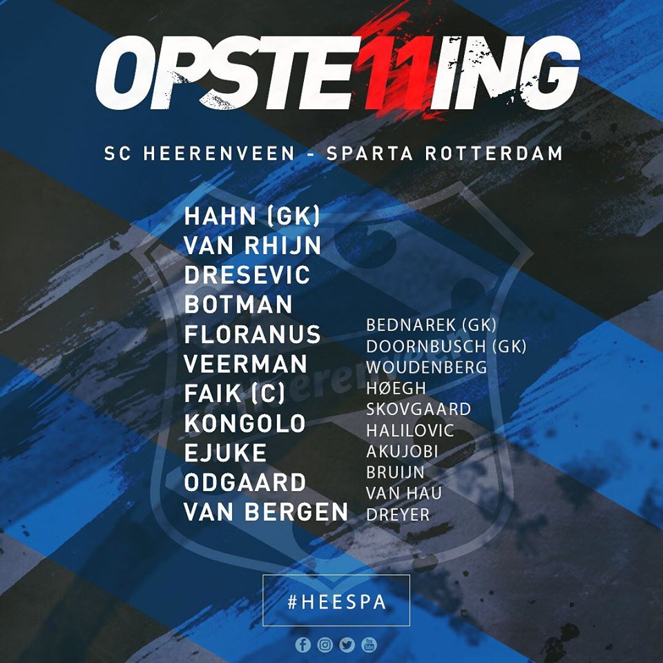 Văn Hậu tiếp tục có tên trong danh sách đăng ký của Heerenveen Kết quả SC Heerenveen vs Rotterdam, SC Heerenveen 2-1 Rotterdam, kết quả giải VĐQG Hà Lan, Văn Hậu