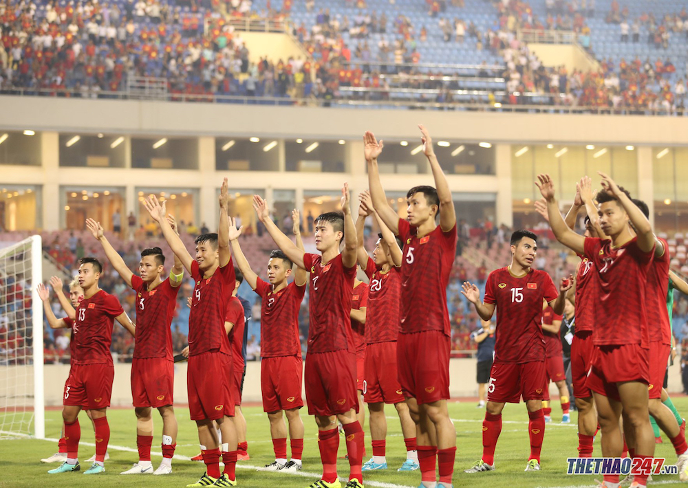 ĐT Việt Nam đang bay cao dưới thời HLV Park Hang Seo. (Ảnh: Kiên Lê) Việt Nam vs UAE, AFC, vòng loại World Cup 2022, ĐT Việt Nam