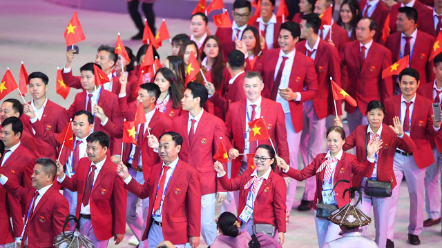 Buổi lễ khai mạc SEA Games 30 hoàng tráng, công phu và ấn tượng